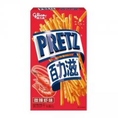 Хлебные палочки «Pretz» со вкусом креветок 65 грамм