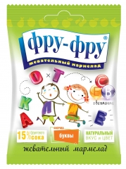 Жевательный мармелад Фру-Фру Азбука 30 гр