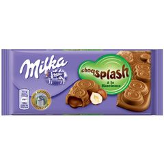 Шоколад Milka Choq Splash Hazelnut 90 грамм