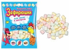 Зефир воздушный Зефирюшки цветной мини 40 гр